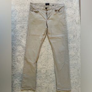 Theory Slim Fit Khaki Pants